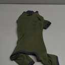 Sticky Cat Clothes Stretchy, Sphynx Hairless Sweater & Pajamas for Cats only, Soft Cat Onesie for Cats After Surgery Female Male & Hair Loss Prevention, Green, L