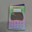 iPazzPort Bluetooth Mini Keyboard with Touchpad, 2.4G Mini Wireless Keyboard and Mouse with IR Learning Support, Cyclic RGB Backlit, Rechargeable for PC, Smart TV, Laptop, Android TV Box Type-C