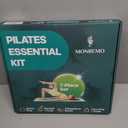 Pilates Home Workout Kit 7pc Pilates Set for Women with Toning Ring (Magic Circle), Mini Ball & Resistance Bands. Full Mat Pilates Equipment for Yoga, Core & Stretching at Home