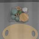 15pcs Wooden Tea Set for Little Girls, MONT PLEASANT Wooden Toys, Toddler Tea Set Play Kitchen Accessories Play Food playset for Kids Tea Party