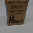 Dreft Dish Soap, Plant Based, Fragrance Free, 18 Fl Oz (Pack of 3)
