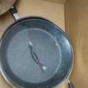Starfrit The Rock 12'' (30cm) Non-Stick Jumbo Cooker Pan with Lid - Durable Forged Aluminum - Oven Safe - PFOA Free - Easy to Clean - Black