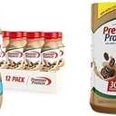 Premier Protein Café Latte Protein Shake, 30g Protein, 1g Sugar, 24 Vitamins & Minerals + Premier Proitein Café Latte, 100% Whey Protein Powder, 30g Protein, 1g Sugar, 17 servings, Pack Of 12 BB 5/18/26