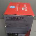 Frigidaire Mini Personal Fridge Cooler, Countertop, Holds Up to 10L/15 Cans, Brushed Black Stainless Rugged Design, Portable for Skincare, Makeup, Car, Office, Bedroom, Dorm Room, or Cabin