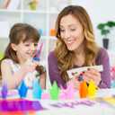 Craft Scissors - 8 Pack Decorative Edge, Zig Zag, Scrapbooking, Fancy Pattern Scissors for Crafting