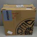 Tuningpros WC1P-16-721-B - Pack of 1 Hubcap (1 Piece) - 16-Inches Style Snap-On (Pop-On) Type Matte Black Wheel Covers Hub-caps