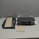 Over Door Wrapping Paper Organizer Storage with 3 Removable Drawers & Side Pockets  Dual Use Design with Elastic Straps  Christmas Gift Wrap Storage for Ribbons, Bows, Ornament and Other Tools (Grey)