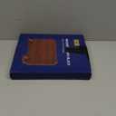 HOSHANHO Magnetic Knife Block, Thickened Acacia Wood Kitchen Knife Holder Stand with Strong Magnets, Multifunctional Double Side Knife Storage Organizer for Kitchen Counter (14*10*4.7 inch)