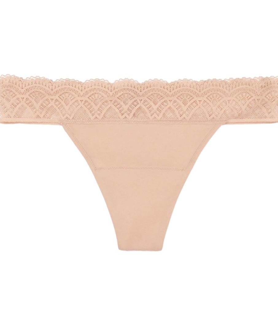 Thinx For All Leaks Women's Thong Underwear – Light Absorbency, Feminine Care, Colors