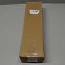 REKITA No Drill Shower Shelf Organizer, 40cm Stainless Steel Bathroom Storage with 4 Removable Hooks, Adhesive Wall Mounted Shower Caddy, Rustproof Bath Shelf for Bathroom Kitchen Living Room (White)