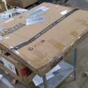 GarveeHome Makeup Vanity Desk with Sliding Mirror, Vanity Dressing Table with 3 Color Adjustable Lights, Girls Vanity Set with Stool, 4 Compact Vanity Drawers, Power Outlet, White