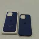 Apple iPhone 16 Pro Max Silicone Case with MagSafe and Camera Control - Denim