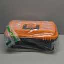 17-inch Tool Box with Removable Tray,Multipurpose Plastic Storage Box/Portable Tool Boxes/Art Craft Organizer, Three Small Parts Storage On The Lid (16.5)