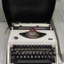 Manual Typewriter,1980s Traditional Portable Vintage Typewriter Deeply Restored,Manual Typewriter for Writing,Letters and Vintage Collectible Present,Classic Retro Manual Typewriter