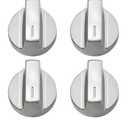 W11517331 W11117415 for Whirlpool Gas Stove Knobs (4pcs) Replacement Part W10850027,Compatible with Whirlpool Range Stove Knob Number WEC310S0LS1, WEE515S0LZ1, WEC310S0LS2, WEE745H0FS1, WEE745H0FS0