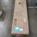 Twin Size Loft Bed with Table & Shelves, Heavy-Duty Metal Bed Frame with 2 Side Ladders, Safety Guardrail for Guest Room, Bedroom, No Box Spring Needed, Black