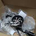 Chandelier Ceiling Fans With Lights And Remote, Chandelier Fan Ceiling,Crystal Ceiling Fan Fandelier With Lights,6 Speed 3 Timer Quiet Ceiling With Fans For Living Room Bedroom (Black, 52 In'ch)