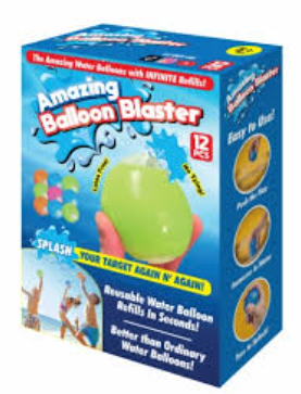 Amazing Balloon Blaste Reusable Water Balloons 12Pcs