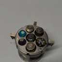 2026 DND Dice Set Alchemists Metallic Elixir Metal Dice Set - 7-Piece RPG MTG dice Collection in Vintage Chalice Caser dice Box for D&D, Sci-Fi, War, or Crime Theme MTG RPG Tabletop Games (Bronze)