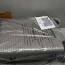 InUSA ROYAL 20-Inch Carry-On Hardside Spinner Luggage Lightweight Silver