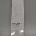 BeautifyBeauties Spray Bottle For Hair Continuous Mister Spray Bottle for Hairstyling, Cleaning, Plants, Pets, Barbers, Salons, Essential Oil Scents (Clear, 16.9 zO/500 Ml) 11" H x 2.6" L