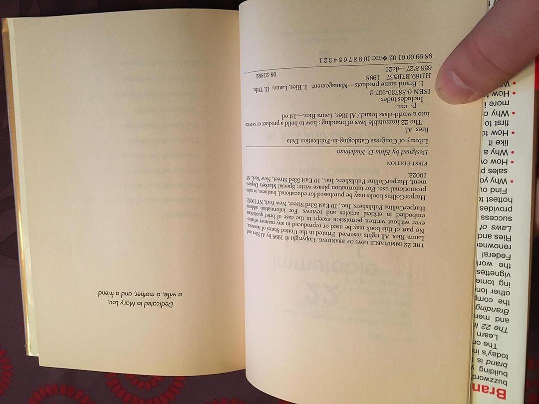 The 22 Immutable Laws of Branding: How to Build a Product or Service Into a World-Class Brand