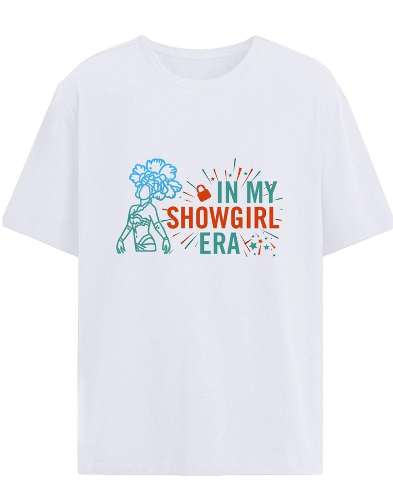 Generic in My Showgirl Eratshirts Set for Womens Graphic Medium, White 