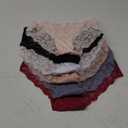 No Brand Lace Underwear for Women Sexy Hipster Panties Breathable Bikin Panty 6 Packs 2XL