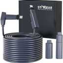 STARGEAR Starlink Cable 75FT for Standard Actuated Gen 2, Starlink Replacement Cable for Rectangular Satellite V2 Waterproof Gray