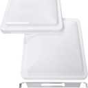 Camp'N 14 Inch Universal RV Roof Vent for Trailer, Camper, Motorhome - RV Vent Covers for Roof - OEM Lid Replacement (14 x 14 White 2-Pack) (2 Vent Covers)