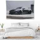 PailailaiNest R35 Black Car Tapestry Jdm Japanese Cool Wall Hanging for Living Room Bedroom Decor Backdrop 40"x60"