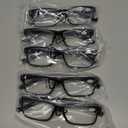 NORPERWIS Reading Glasses 5 Pairs Quality Readers Spring Hinge Glasses for Reading for Men and Women (5 Pack Black, 2.50)