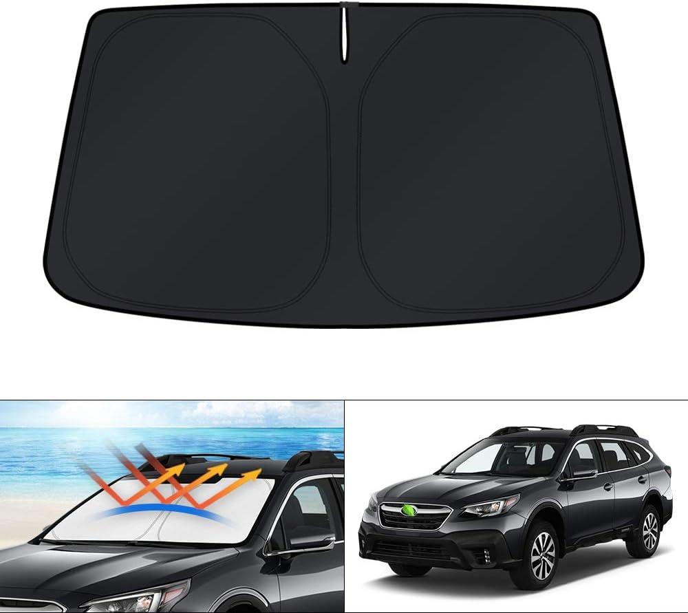 KUST Windshield Sun Shade for 2020-2023 2024 2025 Subaru Outback Accessories Sunshade Window Sun Visor Protector Foldable Blocks UV Rays Keep Your Car Cooler