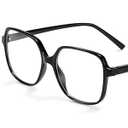 Miyya Blue Light Blocking Glasses for Women, Blue Light Glasses for Women Oversized Fashion Glasses, Vintage Fake Glasses