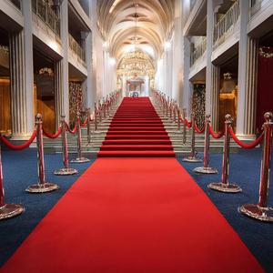 Red Carpet Runner –Non-Slip 4x20 ft Aisle Rug for Weddings, Parties, and Events – Ideal for Step and Repeat Backdrop Event Decoration
