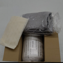 Panku Orthopedic Dog Beds for Median Dogs, Dog Pad for Crate with Durable Washable Waterproof Linen Removable Cover, Grey