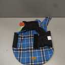 Kuoser Waterproof Dog Coat, Reversible Dog Jacket for Medium Dogs, Adjustable Durable Doggie Winter Coat Warm Puppy Cold Weather Apparel from Small to Large Breed, Blue M (Medium (Pack of 1))