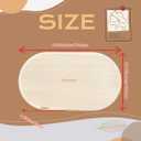Large Moses Basket Wood Bottom 27.56 x 15.75 inches,Oval Natural Wood Base Shaper for DIY Crochet or Knitting Weaving Crafts Home Decoration (1PC)