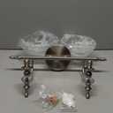 HDDFL Bathroom Light Fixture 2 Lights Brushed Nickel Vanity Lighting Fixtures Modern Wall Sconces for Bedroom Bathroom Hallway Living Room