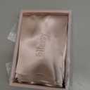 Blissy Silk Pillowcase - 100% Pure Mulberry Silk - 22 Momme 6A High-Grade Fibers - Silk Pillow Cover for Hair & Skin - Regular, Queen & King (Pink, Queen)