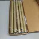 Wrap Around Blackout Curtain Rods for Windows 32 to 120 Inches, 1 Inch Diameter Adjustable Heavy Duty Gold Curtain Rod for Bedroom, Living Room, Patio