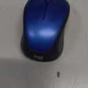 Logitech M317 Wireless Mouse, 2.4 GHz with USB Receiver, 1000 DPI Optical Tracking, 12 Month Battery, Compatible with PC, Mac, Laptop, Chromebook - Blue