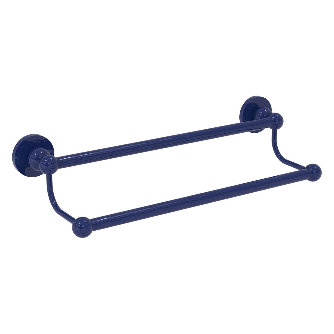 Allied Brass PMC-72/36-FTB Prestige Monte Carlo Collection 36 Inch Double Towel Bar, Flat Troll Blue