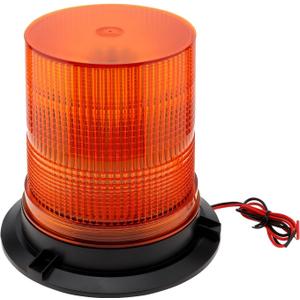 Amber Led Strobe Lights, 12-48V Warning Emergency Flashing Beacon Lights, 3 Modes Waterproof Flashing Safety Warning Lights for Trucks, Cars, Bus, Tractor, Mower, ATV, Golf Carts, UTV