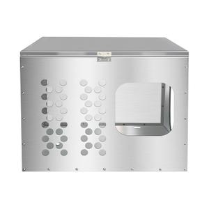 Stainless Steel Generator Box for Outside/RV/Truck/Trailer, Outdoor Generator Storage Box Enclosure (28"x22"x22")