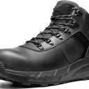 NORTIV 8 Composite Toe Boots for Men Work Boots Anti-Fatigue Waterproof Lightweight Non-Slip ASTM F2412-24 for Warehouse Construction DriftShield-nano, US 7