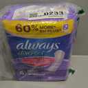 Always Discreet Adult Incontinence Pads for Women, Drier, 6 Drop Long Length, Extra Heavy Absorbency, Pads for Bladder Control Management, Bladder Leaks, & Postpartum Pads, 45ct