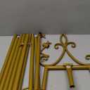 53.9" Gold Easel Stand for Sign, Heavy Duty Metal Display Easel with Storage Bag, Adjustable Art Easel for Wedding Sign, Welcome Sign, Picture