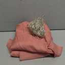 10ft x 10ft Dusty Rose Chiffon Backdrop Curtain with Lights String for Parites Wedding Wrinkle Free Curtain Photo Backdrops Drapes for Baby Shower Birthday Party Home Decorations