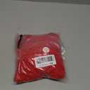 HOCILLE Women's Sexy V Neck Backless Bodycon Spaghetti Strap Elegant Ruffle Maxi Cocktail Party Dresses (Red)